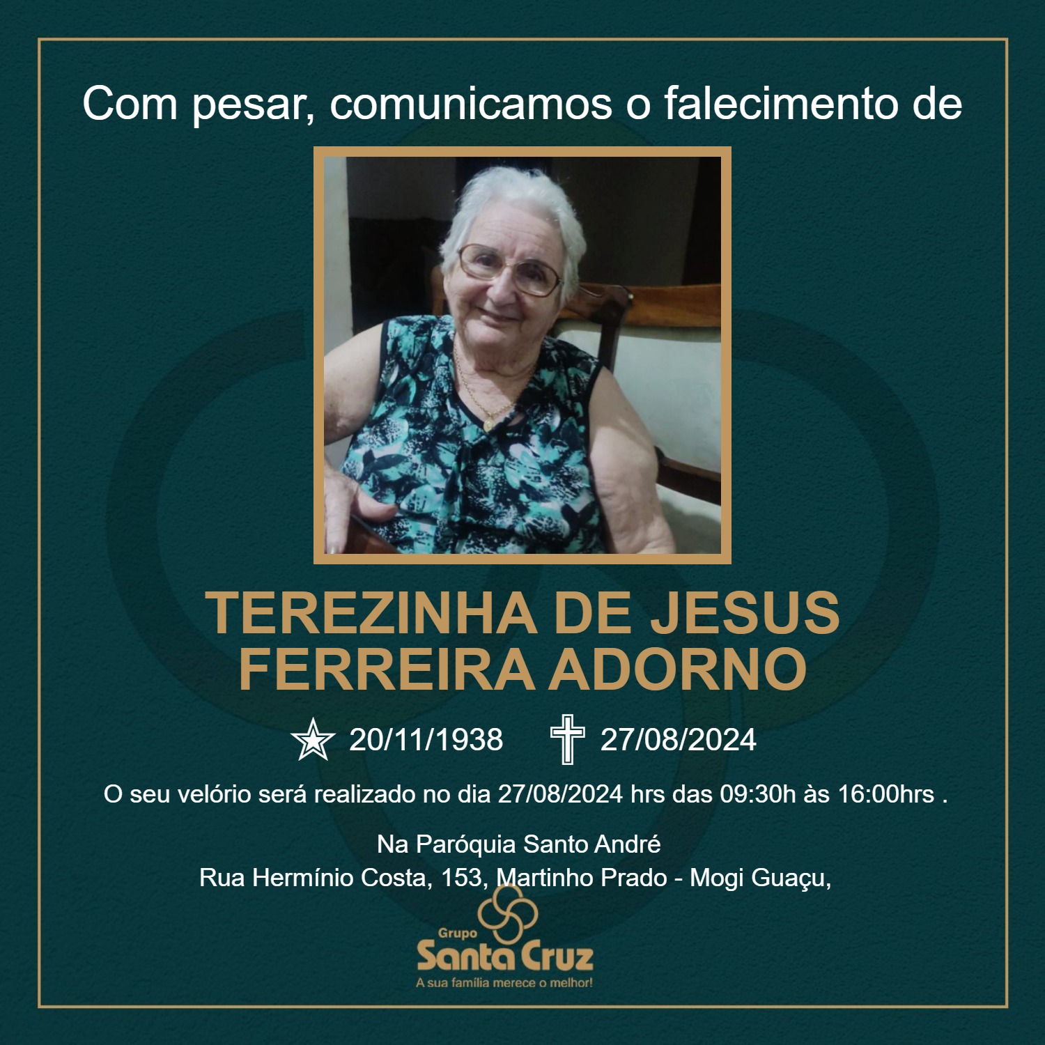 Terezinha De Jesus Ferreira Adorno